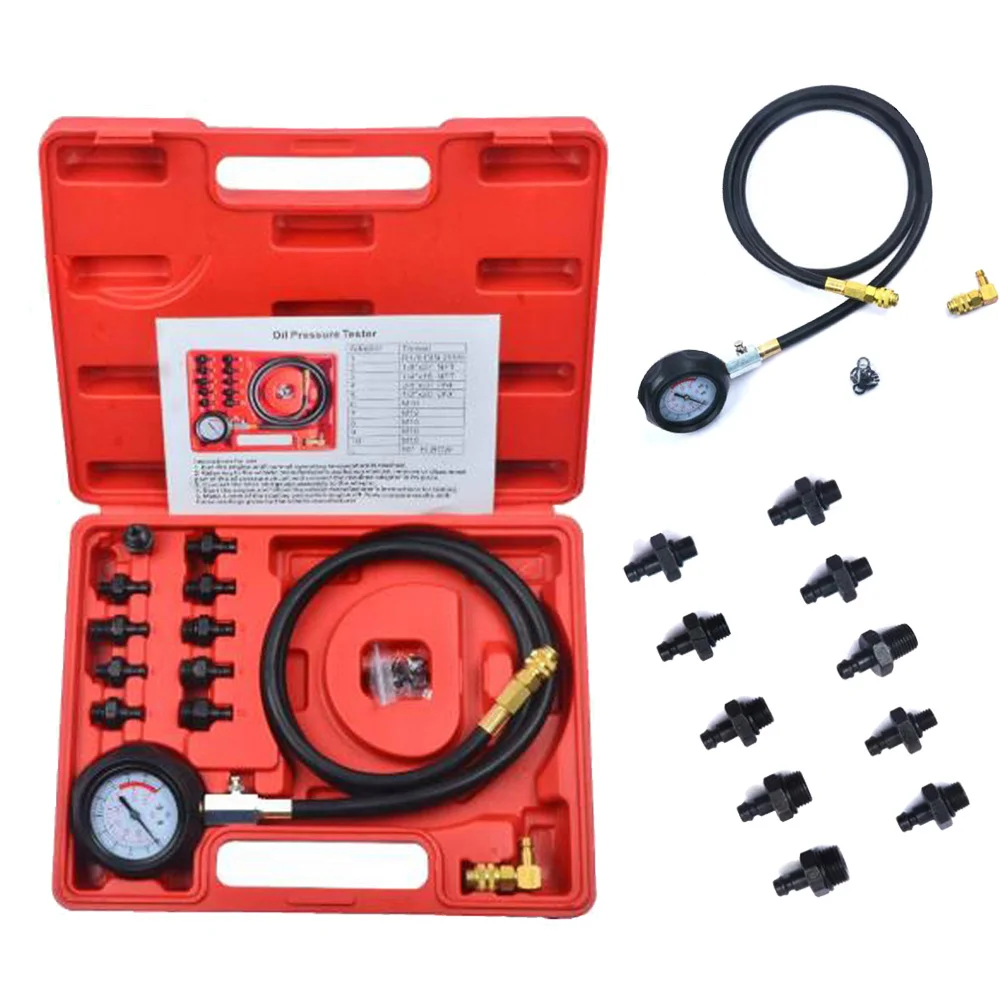 

Tool Oil pressure tester Prompt Devices Kit Car Equipment 0-10bar 12pcs