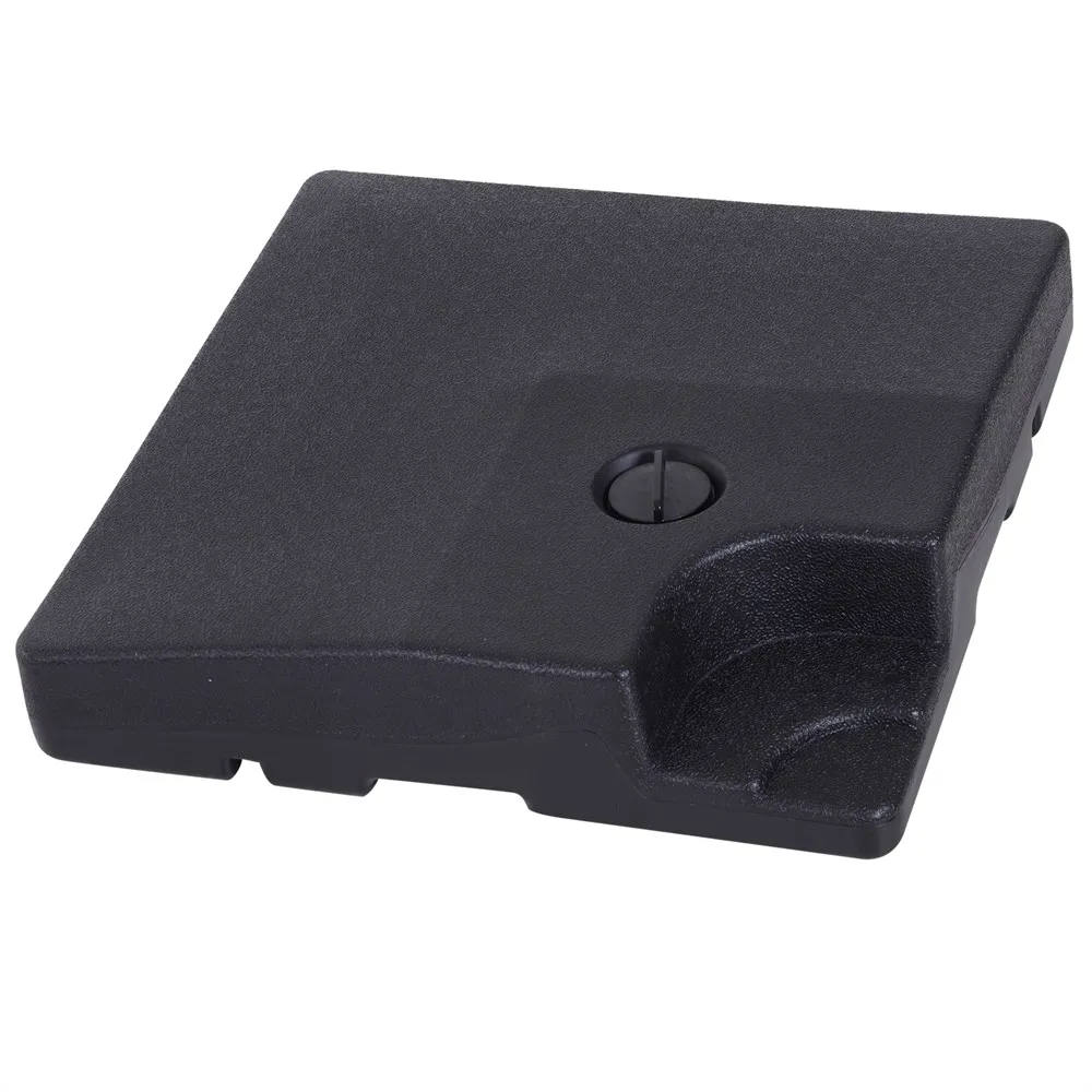 Outsunny набор 4 поперечных основания для зонтов Riempibili с водой и песком сад 51x51x12