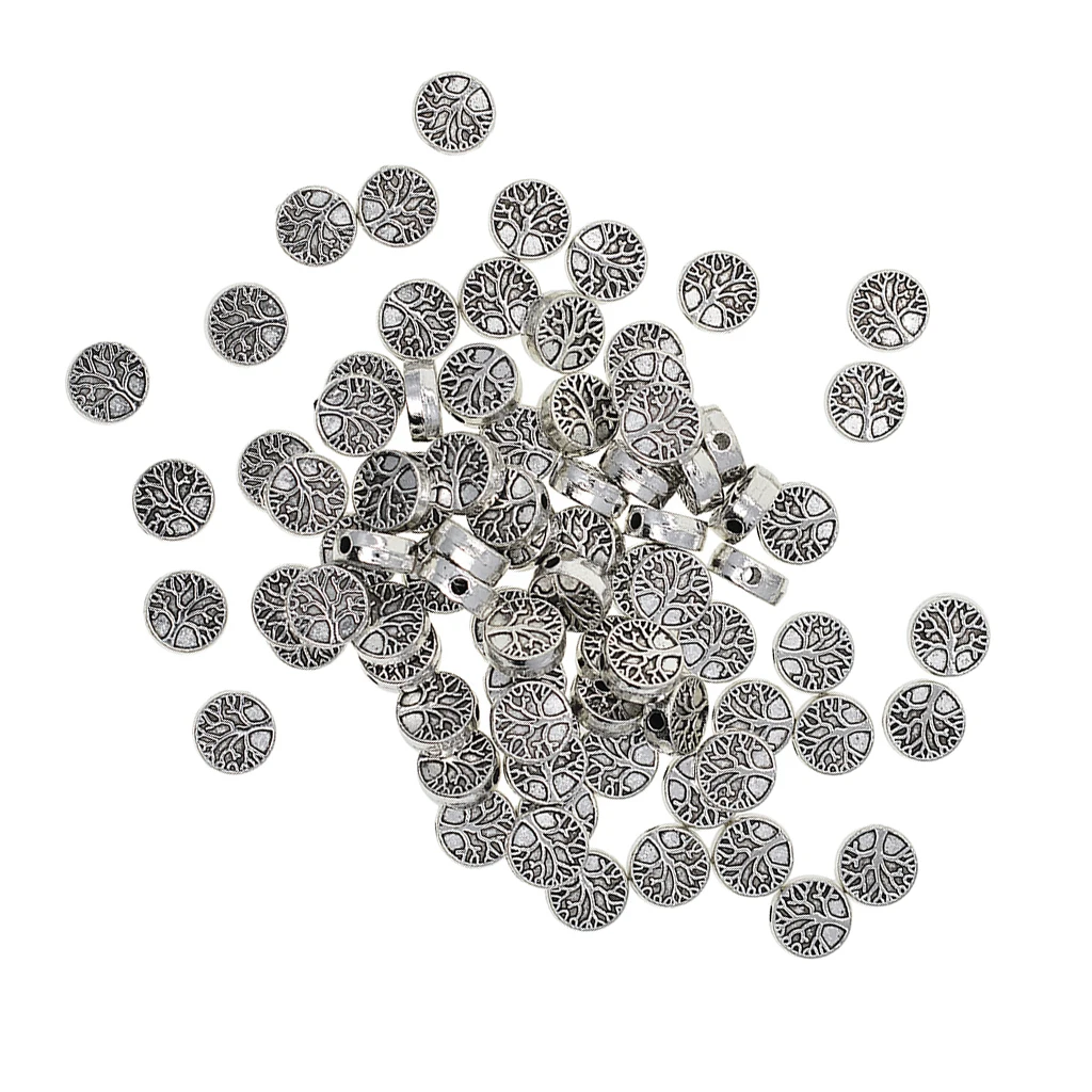 50 шт. подвески в виде дерева жизни кулон из бисера сделай сам подарок для