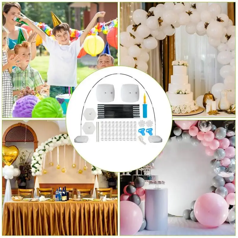 

Outdoor Balloons Holder Column Stand Birthday Party Balloon Chain Table Balloon Arch Kits Ballon Accessories Wedding Decoration