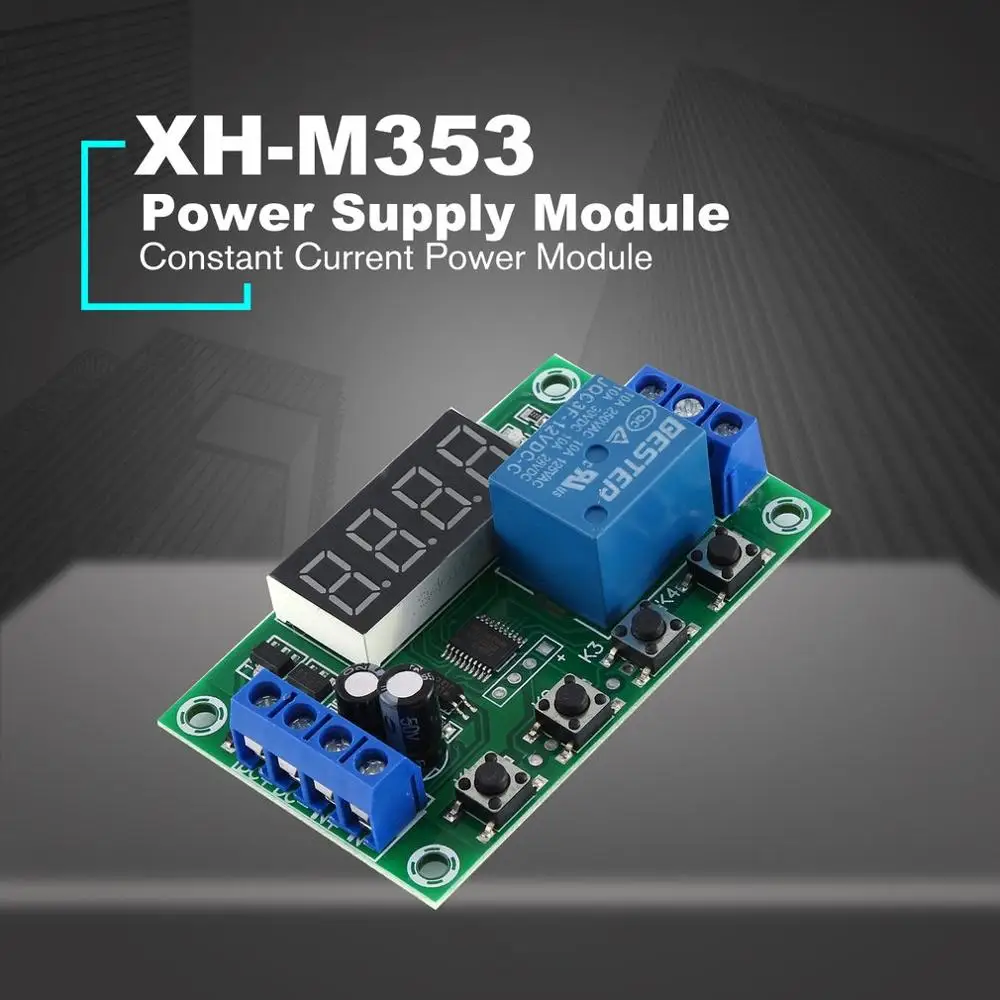 XH-M353 постоянный ток/модуль для ограничения напряжения и мощности питания батареи