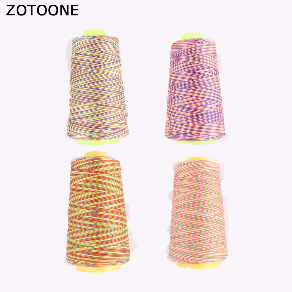 Набор цветных ниток для швейной машинки ZOTOONE аксессуары шитья сделай сам|Швейные