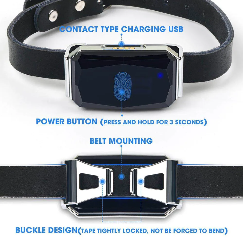 GPS Кошка Собака Воротник практичный анти потерянный IP67 Водонепроницаемый Tracer