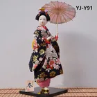 Фигурка японского дома MYBLUE, 30 см, Kawaii, кимоно японской гейши, ручная работа