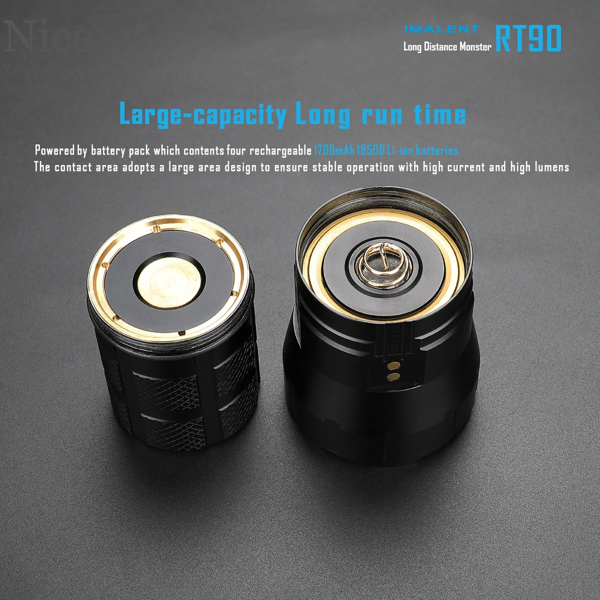 Online IMALENT RT90 Wiederaufladbare LED Taschenlampe LUMINUS SBT-90,2 Nd 4800LM Hohe Leistungsstarke Taschenlampe Für Suche Höhlenforschung Patrouillieren Angeln