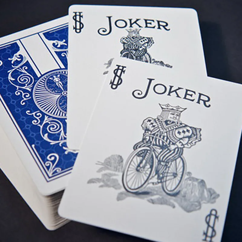 Синий/красный престиж пластиковые игральные карты категория магии и фокусов