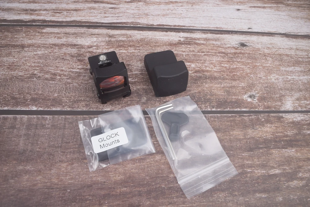 Коллиматорный прицел Mini RMR с красной точкой для виверной винтовки подходит