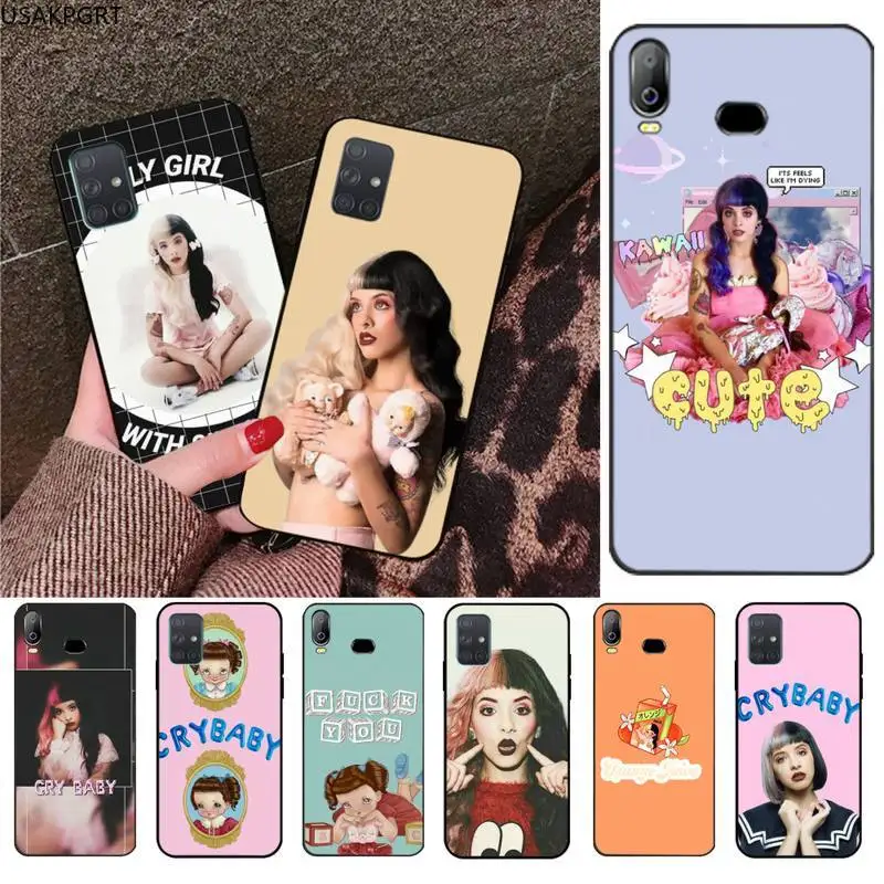 

KPUSAGRT Melanie Martinez Soft black Phone Case For Samsung Galaxy A21S A01 A11 A31 A81 A10 A20E A30 A40 A50 A70 A80 A71 A51