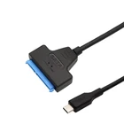 Кабель-переходник USB3.1 на SATA, кабель-конвертер 22pin для жесткого диска и твердотельного накопителя 2,5 дюйма