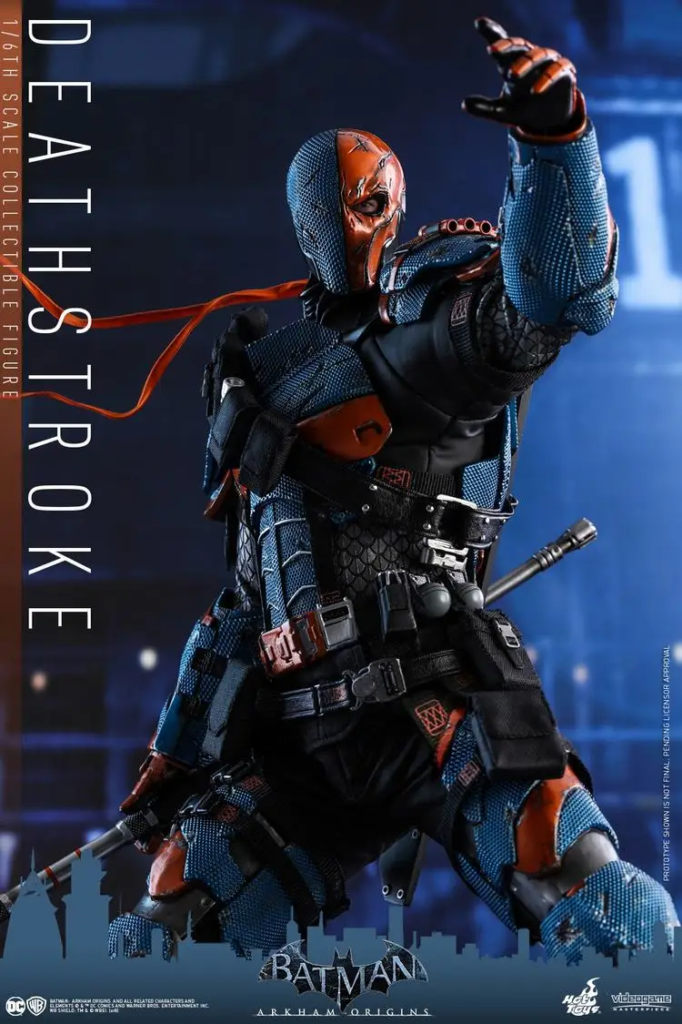 Горячие игрушки VGM30 1/6 Бэтмен Аркхэм истоки Deathstroke фигурку Набор 12 ''кукла