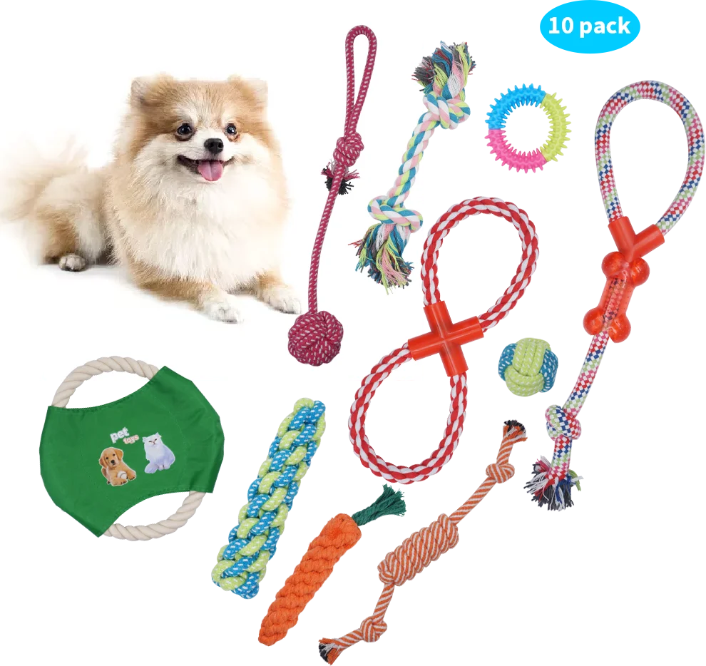 Set For Small Dogs Rubber Resistance To Bite Dog Toy Bulk Te