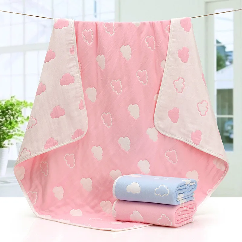 

Cotton Gauze Blanket On The Bed Newborn Baby Blankets Children Kids Sofa Plaid Super Soft Bed Sheet Newborn Wraps