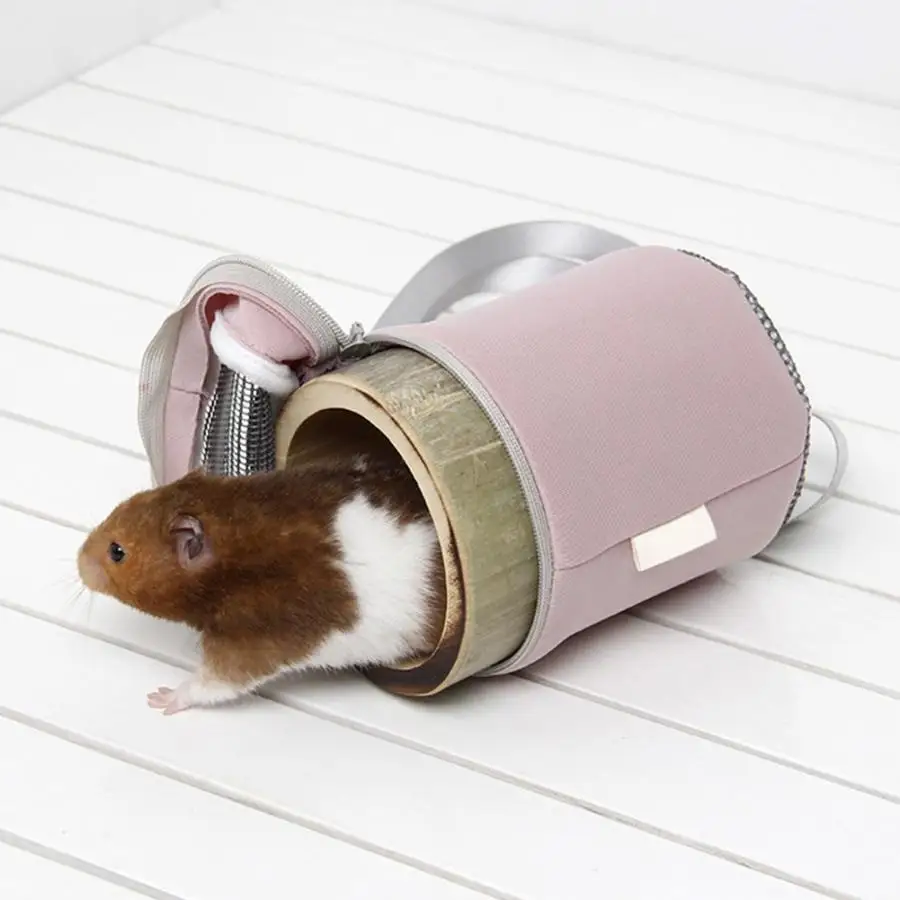 Портативный мелких животных хомяк сумкой зимние теплые белка морская свинья