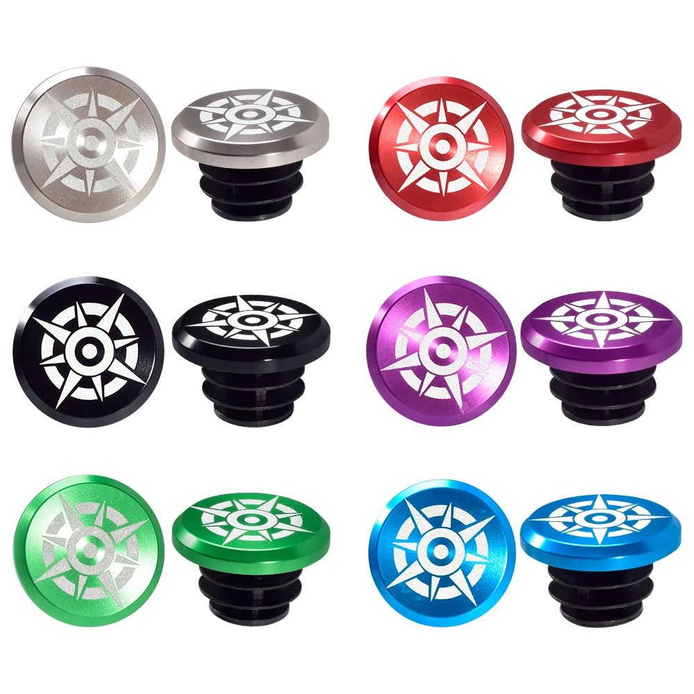 Велосипедная ручка колпачок торцевые вилки надутый дорожный руль для горного