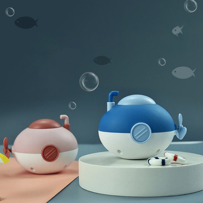 

Clockwork Bath Toy Cute Cartoon Wind Up Little Submarine Bathing Bathtub Toys for Boys Girls