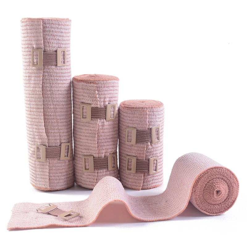 

30Pcs Elastic Bandage Clips Bandage Wrap Clips Stretch Metal Clasps Replaceable Wrap Fastener Clips for Various Bandage