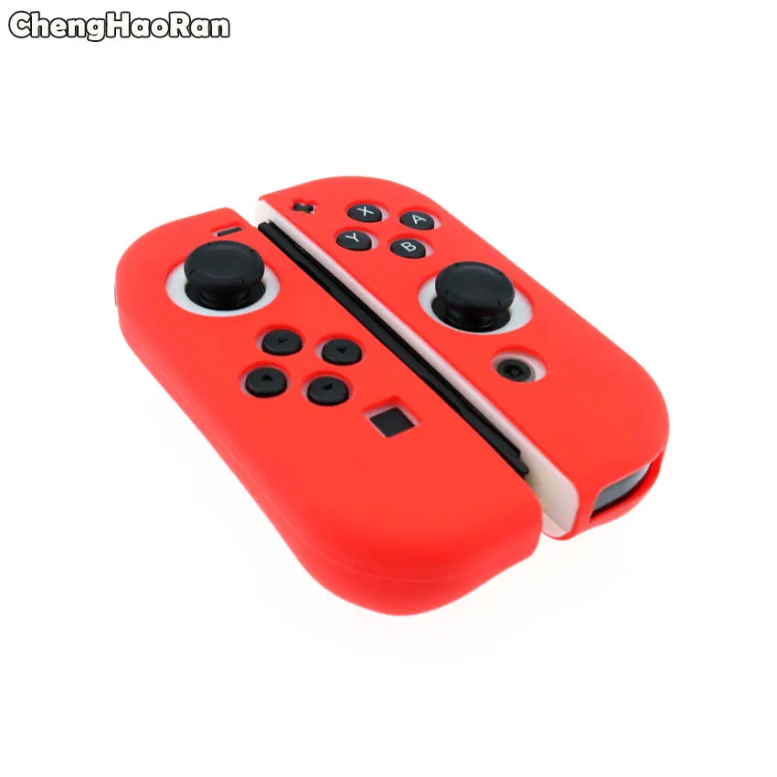 Силиконовый резиновый чехол ChengHaoRan для контроллера Nintendo Switch Joy Con защитный NX NS