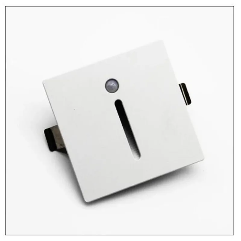 Настенный светильник утопленный лестницы Светильник светодиодный 3W ПИР