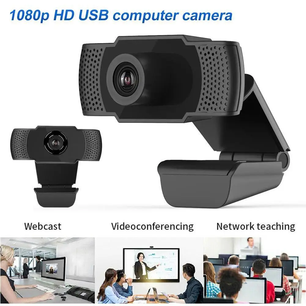 

1080P Webcam HD Web Camera with Built-in HD Microphone Cam Video 1080 1920 USB Web Widescreen x U6I0