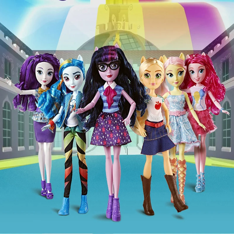 Оригинальная Подвижная кукла Hasbro My Little Pony Baoli фиолетовая Yue Yunbao игрушка для