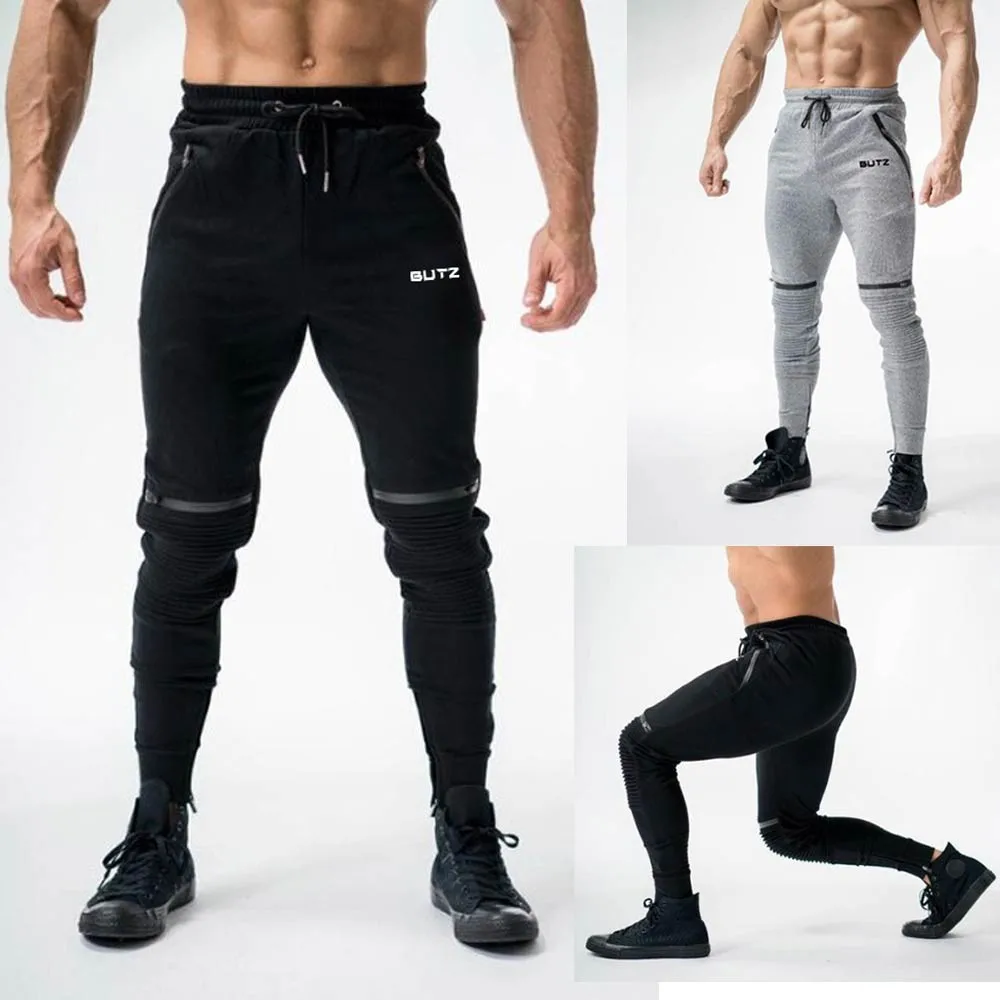 

Summer New Fashion Pleats Fold Overalls Casual Pocket Sport Work Casual Trouser Pants Sweatpant Cotton Surfing Running Z0315