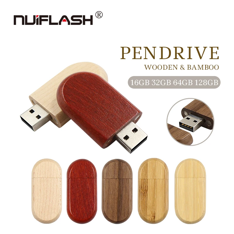 

Wooden USB Flash Drive Pendrive 4GB 8G 16GB 32GB 64GB Usb 2.0 Memory Stick for Photography Business Gift