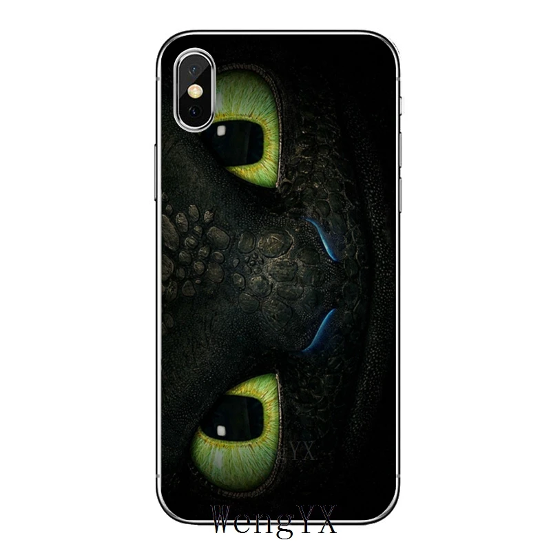 Как приручить дракона 3 Беззубик свет яура для iPhone 11 pro XR X XS Max 8 7 6s plus SE 5s 5c iPod Touch 5 6 Чехол - Цвет: Light-Fury-A-12