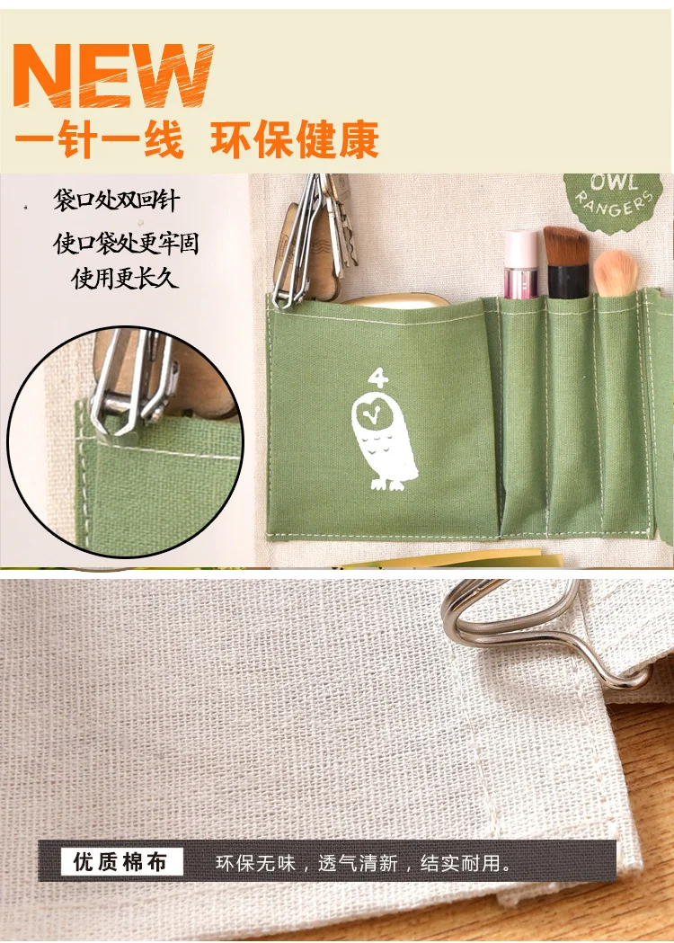 Домашняя дверная задняя подвесная сумка для хранения органайзер шкафа