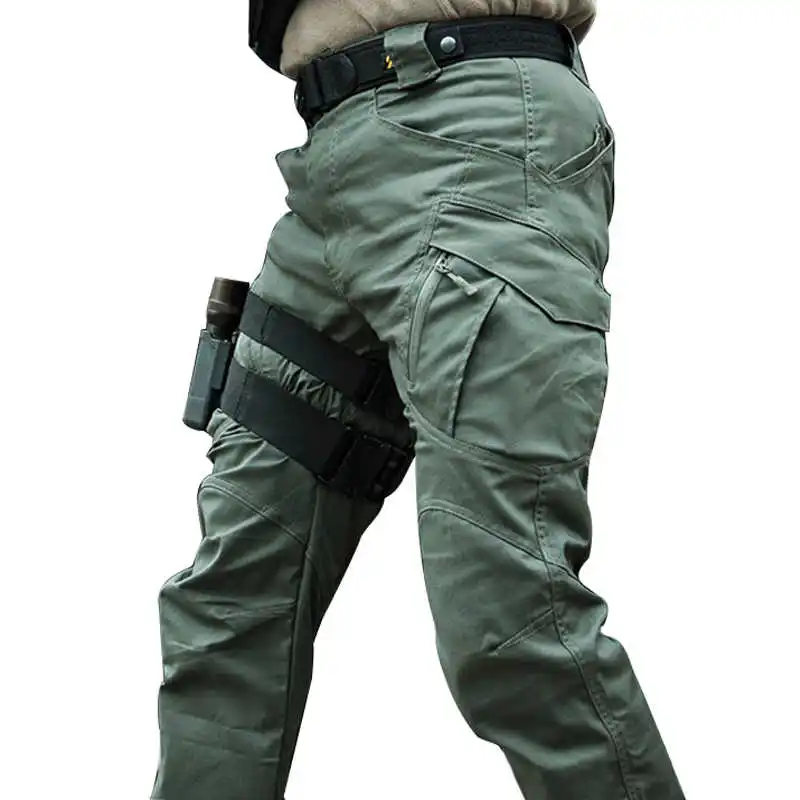 

City Military Tactical Pants Men SWAT Combat Army Trousers Men Many Pockets Waterproof Wear Resistant Casual Cargo Pants 5XL