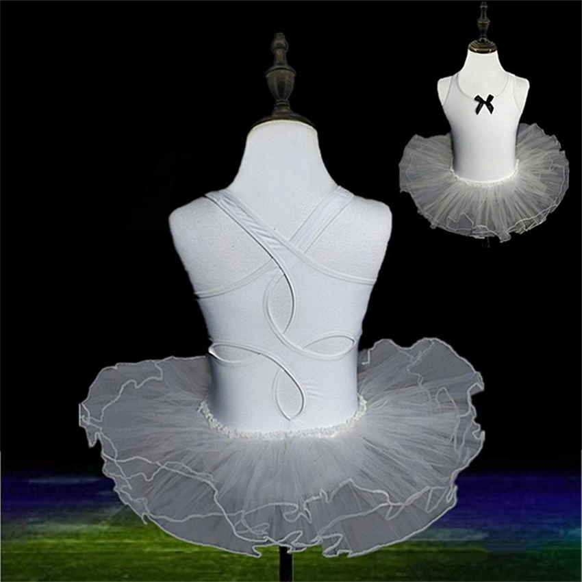 Детские балетные костюмы профессиональные балерины платье с пачкой из сетки