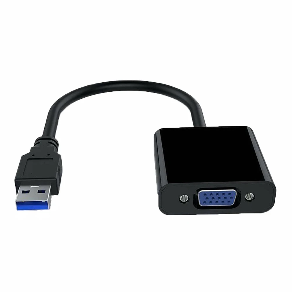 Кабель-адаптер USB 3 0 на VGA внешняя видеокарта конвертер мультидисплея адаптер для