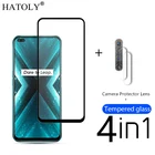 Защитное стекло 4 в 1 для OPPO Realme X3, закаленное стекло с суперзумом для Realme X3 C11 6 5i Q X50 Pro X2 XT, защита для экрана камеры