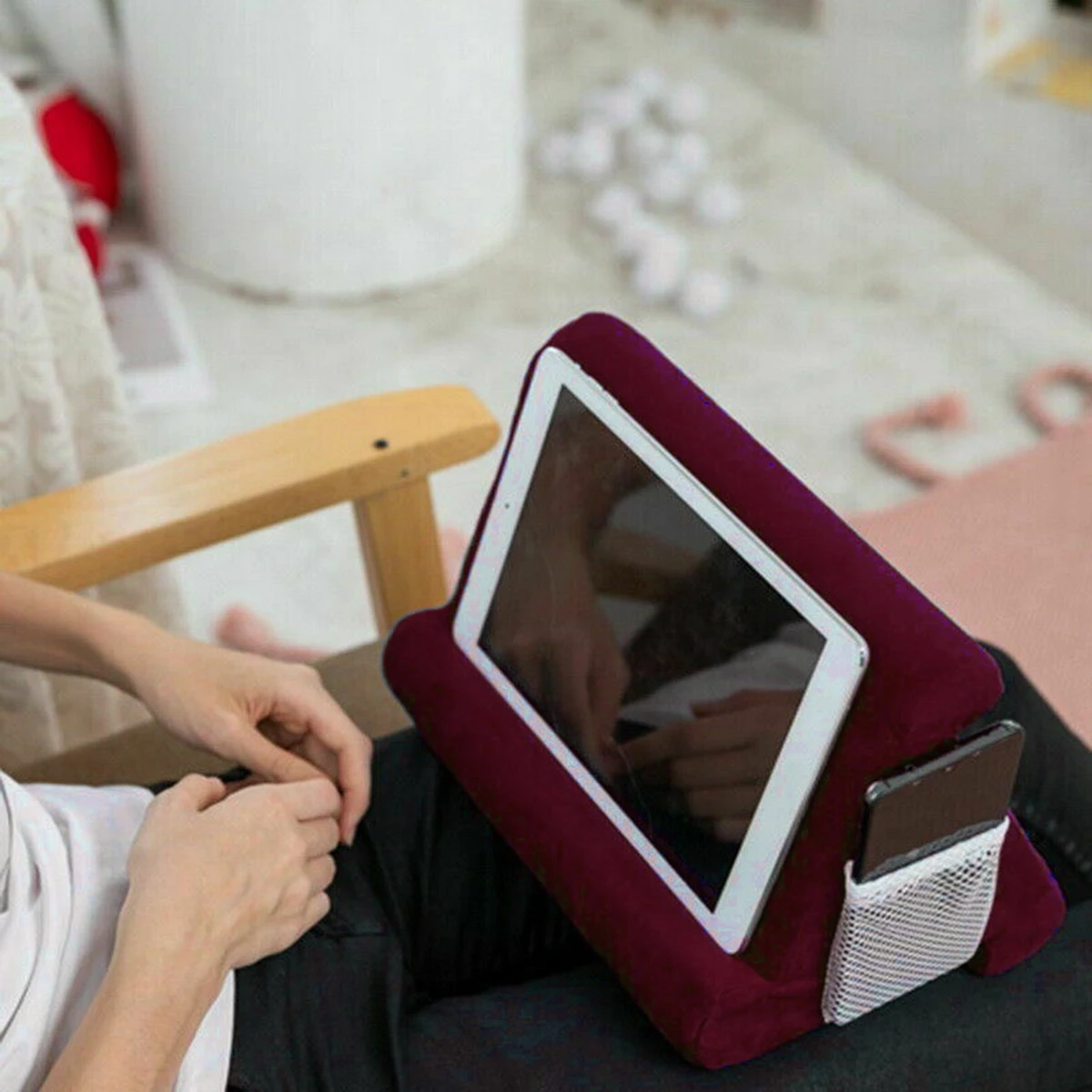 мягкая подставка подушка дл