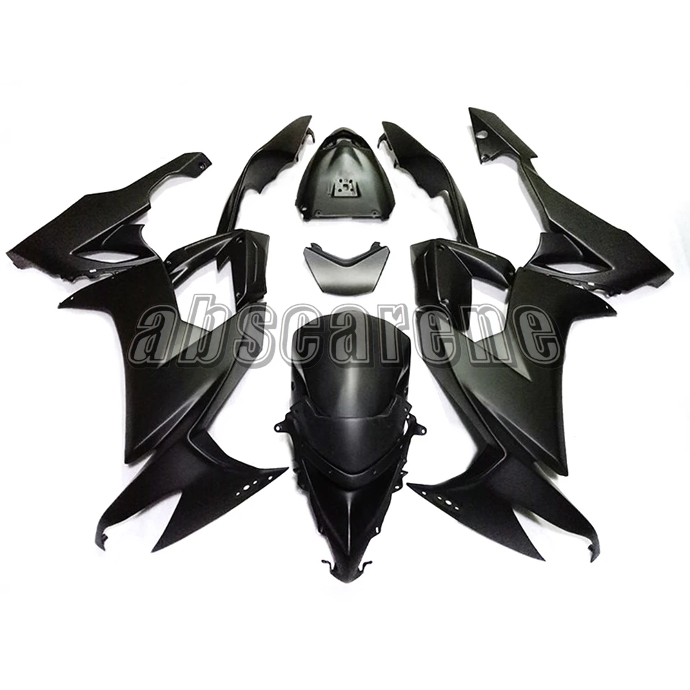 Matte Pure Black Motorcycle Full Fairing Kit For Kawasaki ZX10R 2008 2009 2010 ZX-10R 08 09 10 ABS Plastic Injection Bodywork | Автомобили