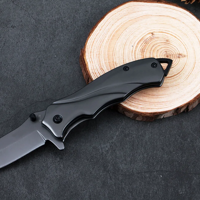 Тактический складной нож 55 HRC с лезвием из нержавеющей стали для кемпинга и