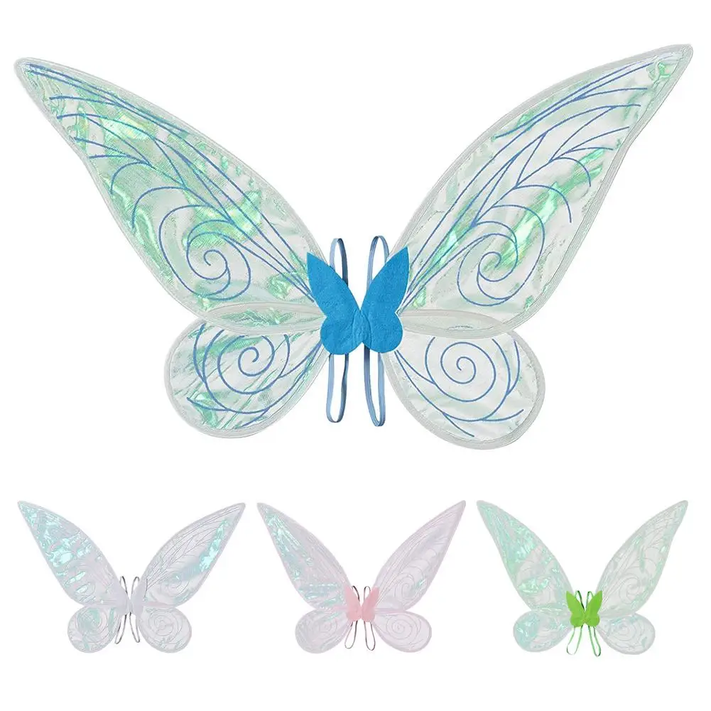 

Fairy Princess Angel Butterfly Wings For Children Large Luminous Butterfly Wings Holiday Cosplay Costumes Stage Performance Prop