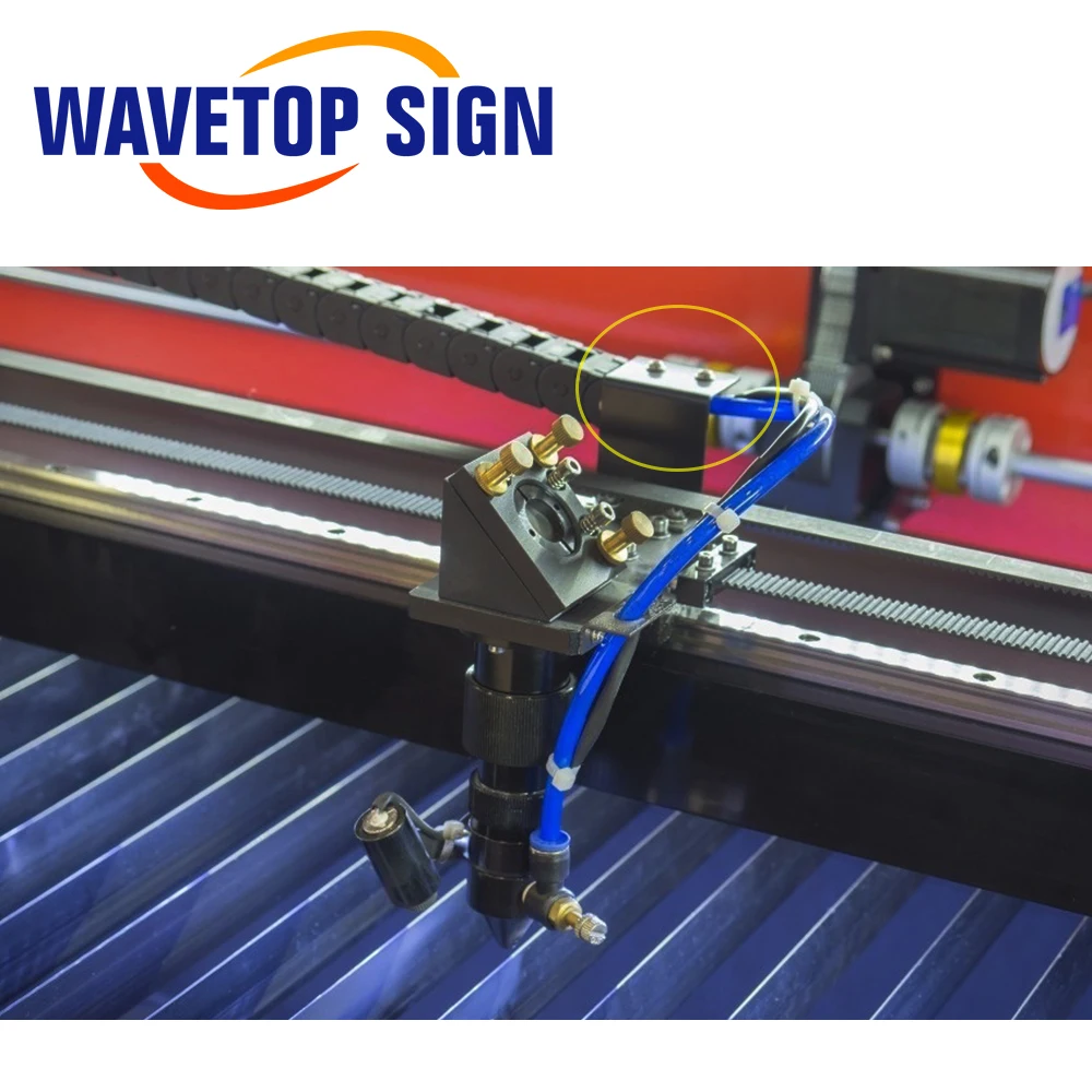 

WaveTopSign CO2 Laser Head for Lens D20mm FL50.8 & 63.5mm Mirror 25mm for E Series Co2 Laser Cutting and Engraving Machine