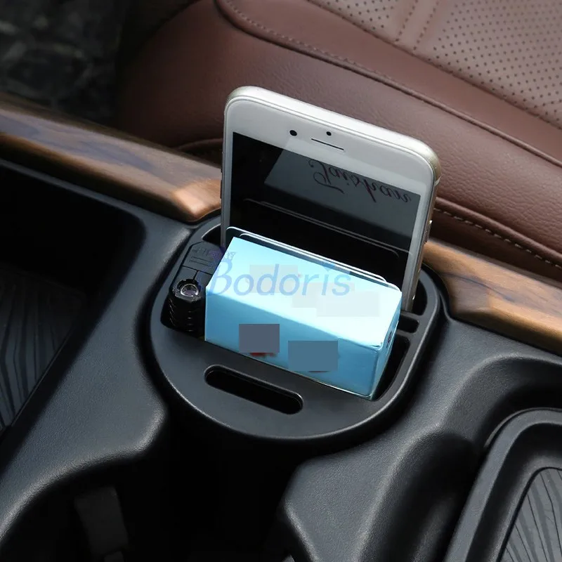 Держатель для стакана с водой в салон подлокотник коробка хранения консоль