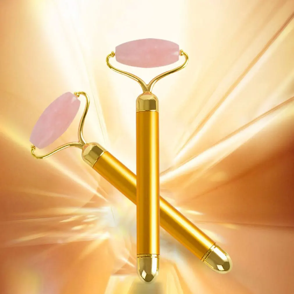 

Facial Massage Roller Double Heads Jade Stone Face Lift Hands Body Skin Relaxation Slimming Beauty Health Skin Care Tools