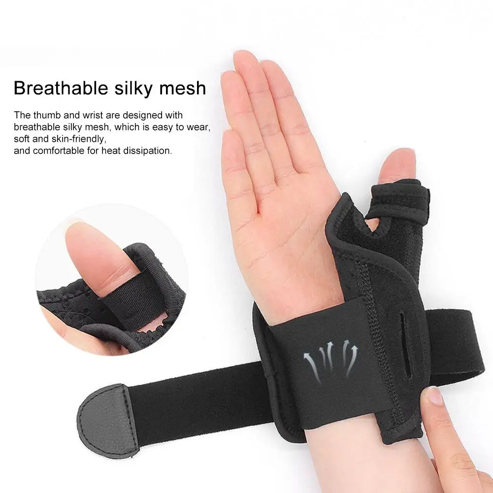 

Perfectly Protect Thumb Stabilizer Thumb Recovery For Hand Wrist Sprain Adjusted Easy To Wear, Soft And Skin-friendly