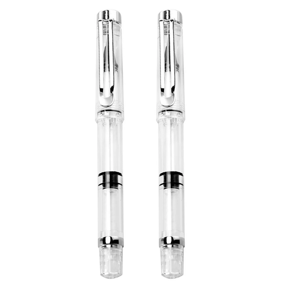 

2pcs Brush Marker Pen Calligraphy Pen Refill Drawing Marker Piston Brush Pen