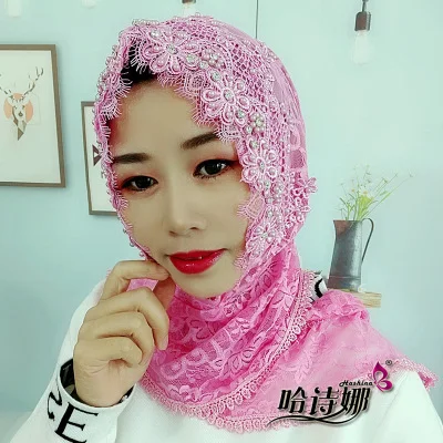 Moslem girl hijabs мусульманский шарф кружевная мгновенная накидка|shawl wrap|islamic shawlsgirls hijab |