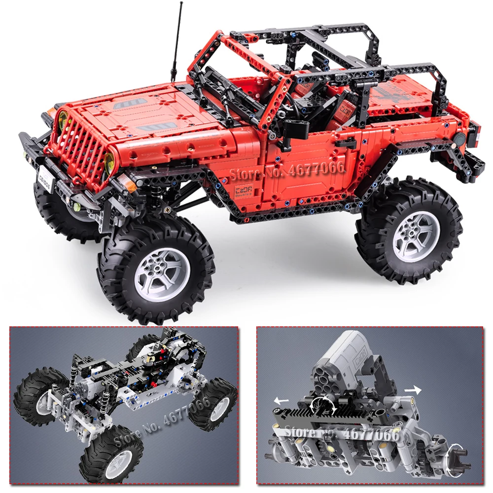 Legou дистанционное управление автомобили Строительные блоки RC автомобиль |