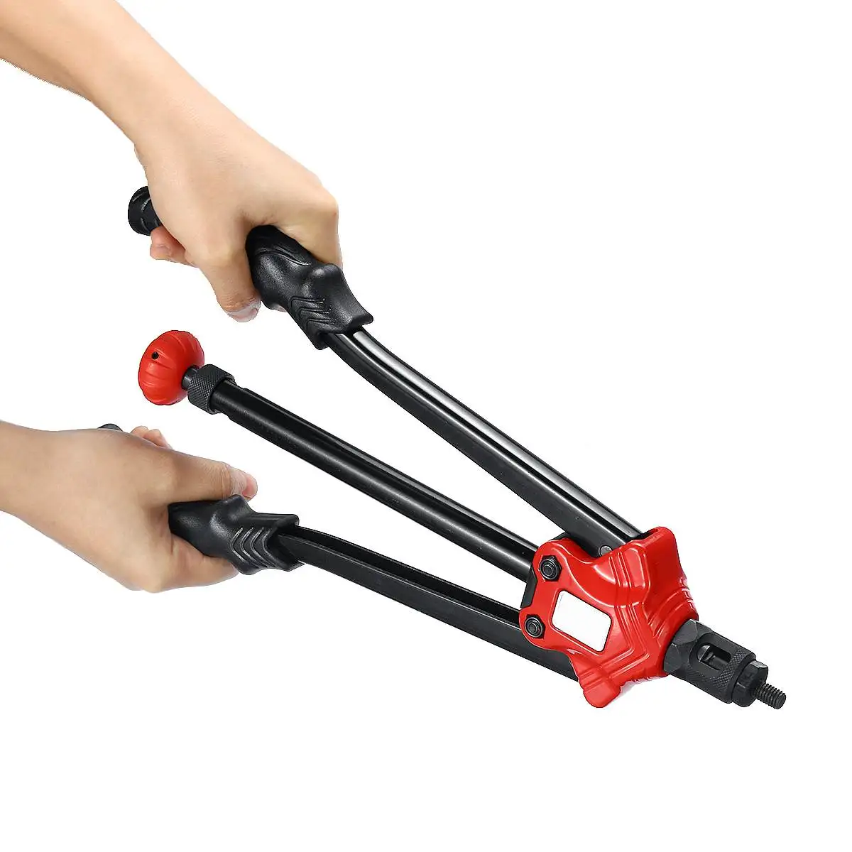 

Becornce BT-610 Rivet Tool Rivet Gun Kit Rivnut Setting Tool M3 M4 M5 M6 M8 M10 M12 Nut Setter NutSert Hand Riveter Working +Box