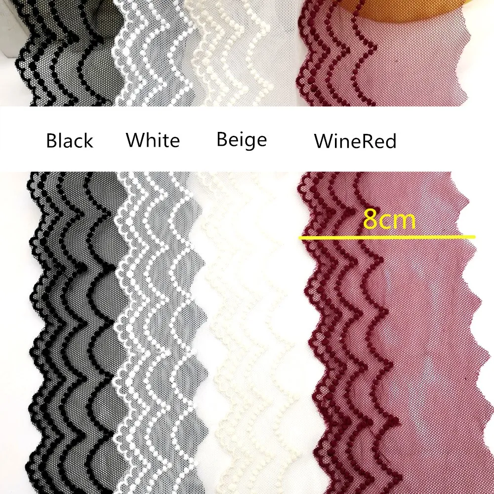 Тюль Вышивка кружево планки белый черный тюль кружева 3D цветок полиэстер