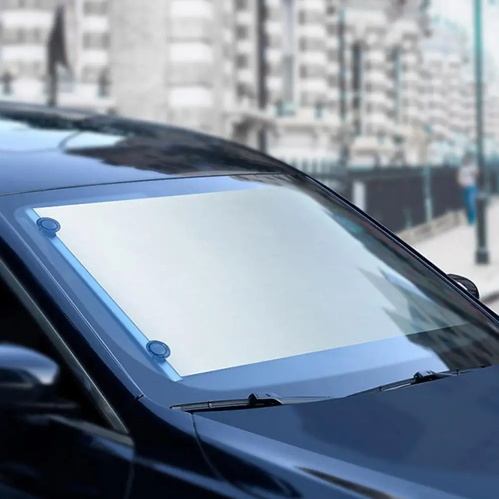 

Retractable Car Sunshade Durable Car Windshield Sunshade Sun Visor Front Window Shade Curtain Automotive Interior Accessories