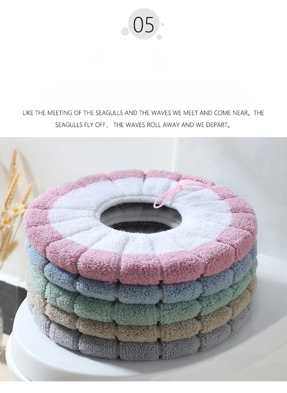 3 ColorUniversal теплые мягкие моющееся сиденье для унитаза крышка коврик зимний комплект коврик для унитаза сиденье Чехол для унитаза крышка аксессуары для ванной комнаты