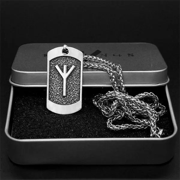 

Viking Jewelry Letter Necklace Tag New Product Accessories Hip Hop Necklace