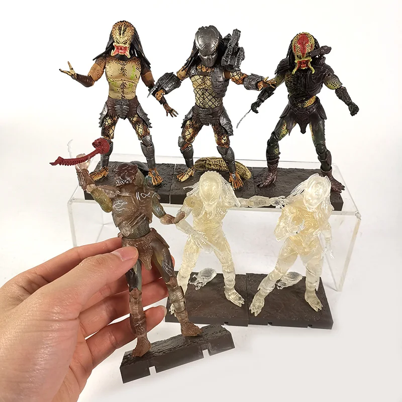 

Hiya Predator Crucified Berserker Invisible Tracker Falconer Predator 1/18th Exquisite Mini Action Figure Toy