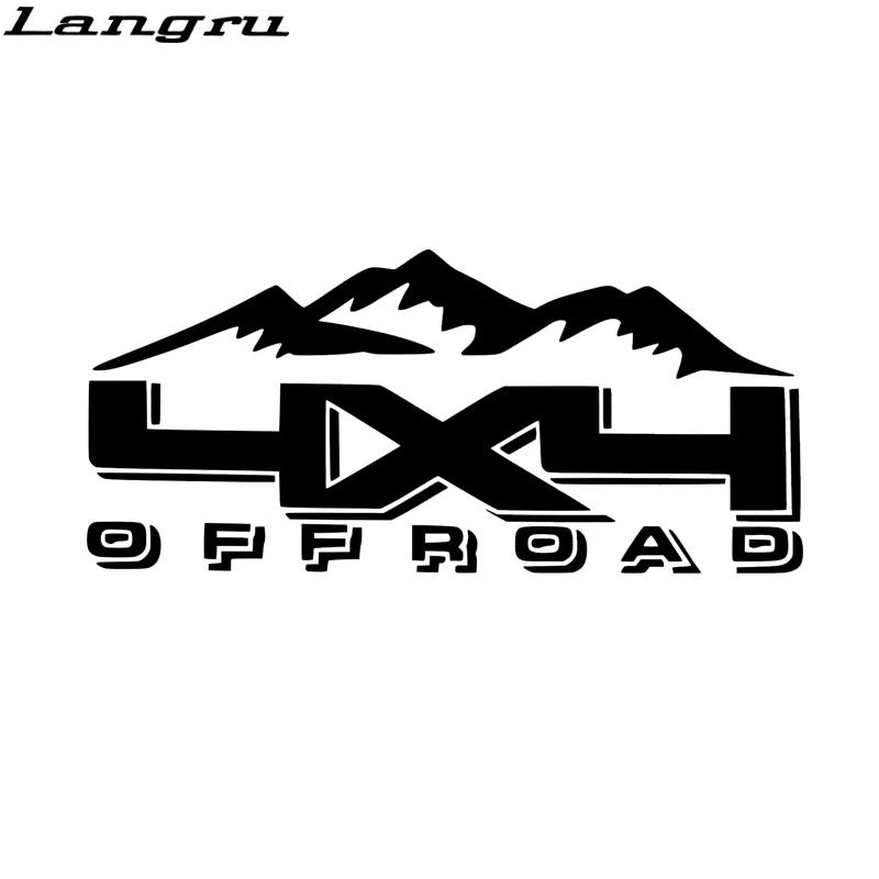 Langru Личность 4x4 внедорожные наклейки виниловые стикеры пикап Лавина